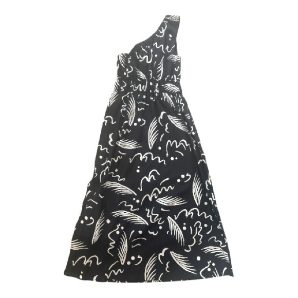 Rails Monochrome Patterned Midi Dress - Picture 3 of 7